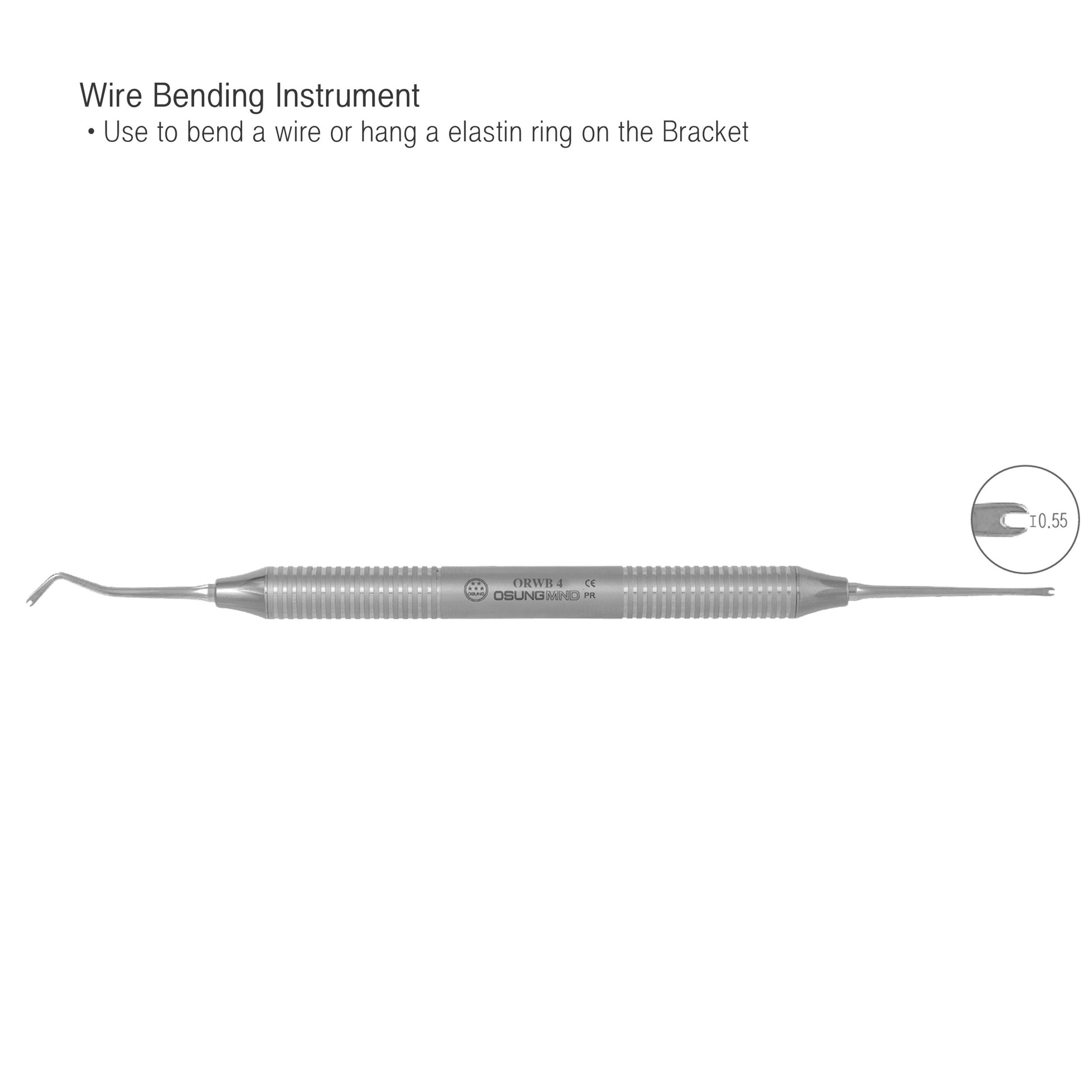 Osung #4 Ligature Tucker Instrument 0.55mm Wire Bending Instrument -ORWB4 - Osung USA