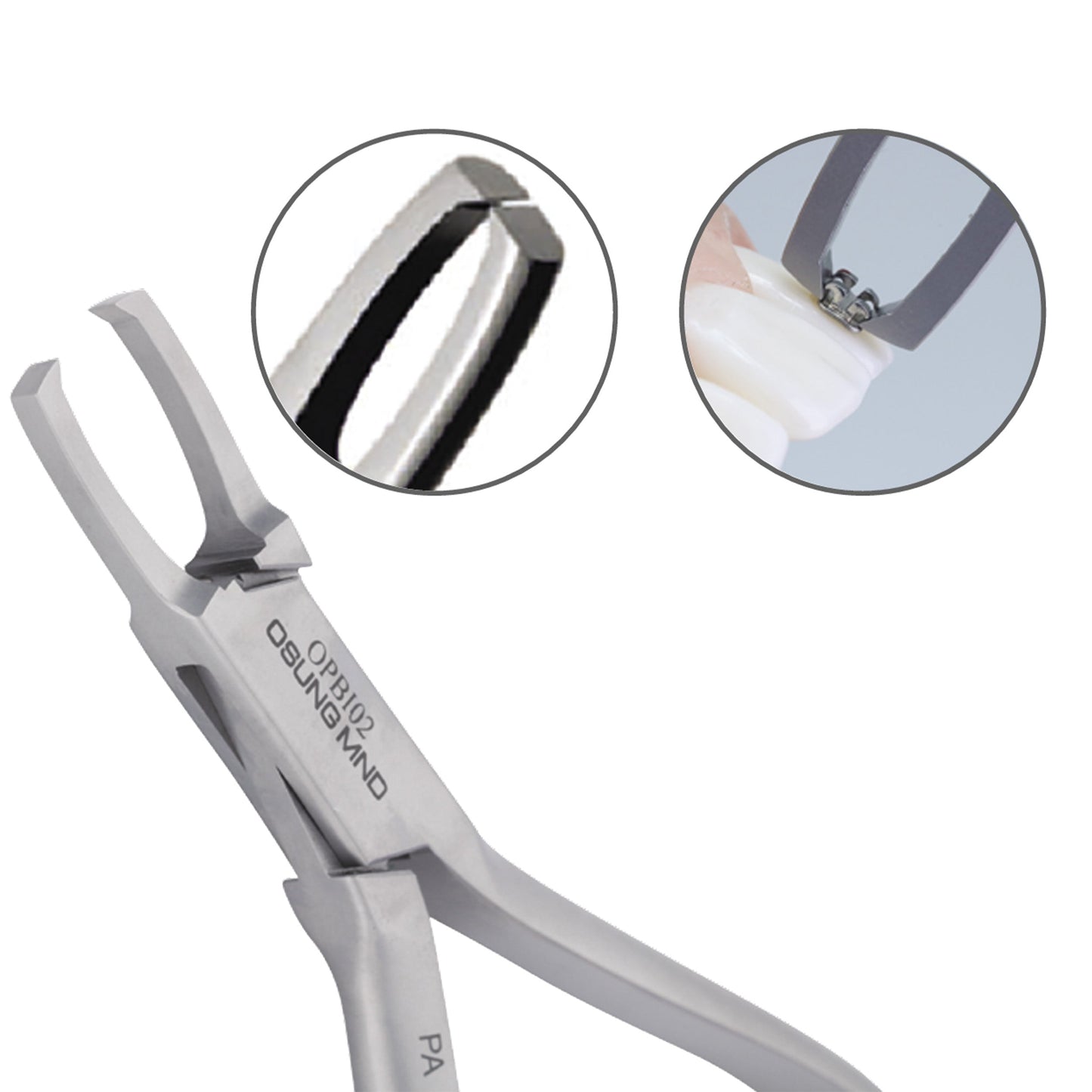 Osung Anterior Bracket Remover Straight -OPBI02 - Osung USA