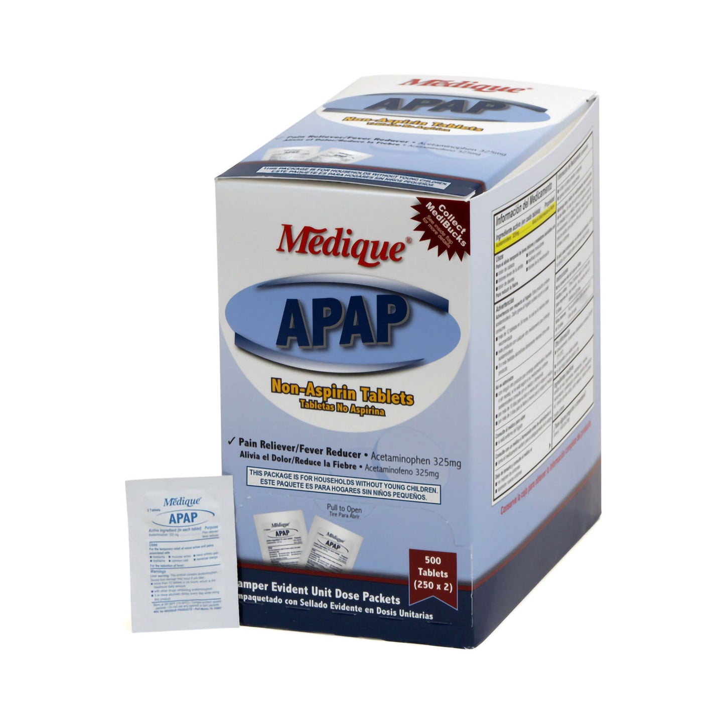 Medique APAP Acetaminophen Pain Relief