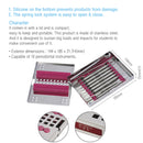 Osung 4.6" x 7.2" Instrument Cassette 10 capacity -EFCCN1 - Osung USA