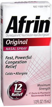 Afrin Nasal Spray Original 1/EACH -04110081123