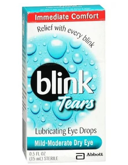 blink® Tears Lubricating Eye Drops Mild-Moderate Dry Eye