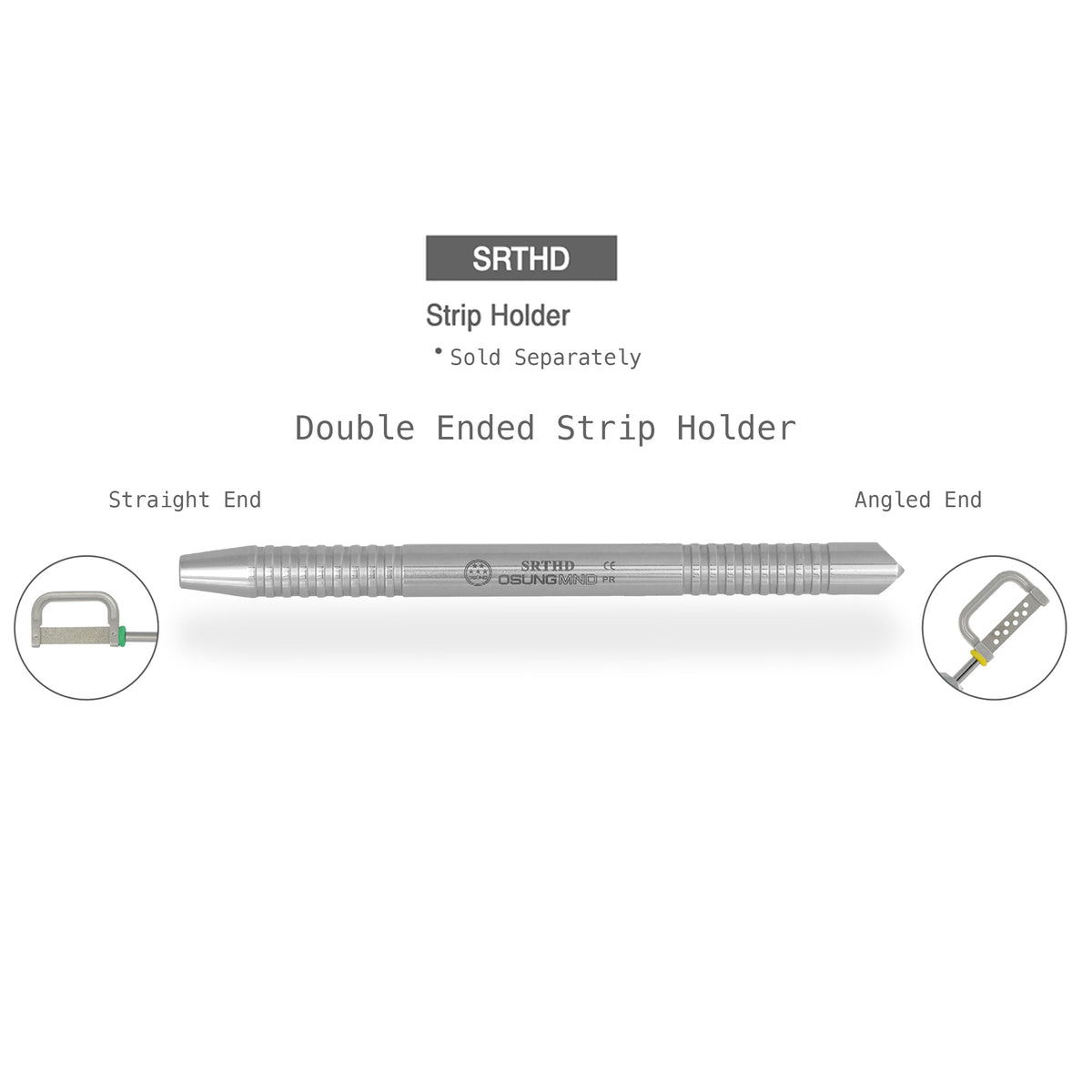 Osung Interproximal Enamel reduction (IPR) Diamond Strip Orthodontic Strips Straight-Edge - Osung USA