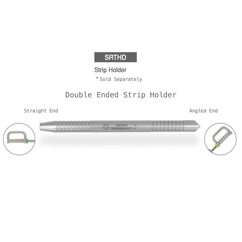 Osung Serrated Edge Interproximal Enamel reduction (IPR) Diamond Strip Orthodontic Strips - Osung USA