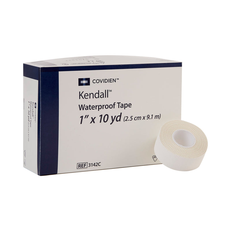 Kendall™ Cloth Medical Tape, 1 Inch x 10 Yard, White 1/ROLL -3142C - BriteSources