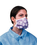 FACE MASK, BLUE STRIPE, 8", SINGLE BAND, 50/BX, 6BX/CS, SOLD AS CASE ALPHA 8