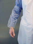 GLOVE, CLEAR, 9.6" X 11.2", POLY, LATEX FREE , 100/BX, 10 BX/CS, SOLD AS CASE TIDI 203
