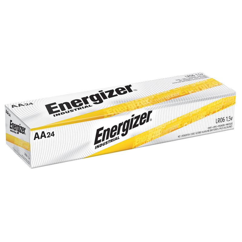 Energizer Industrial Alkaline Battery, AA 144/CASE -EN91 - BriteSources