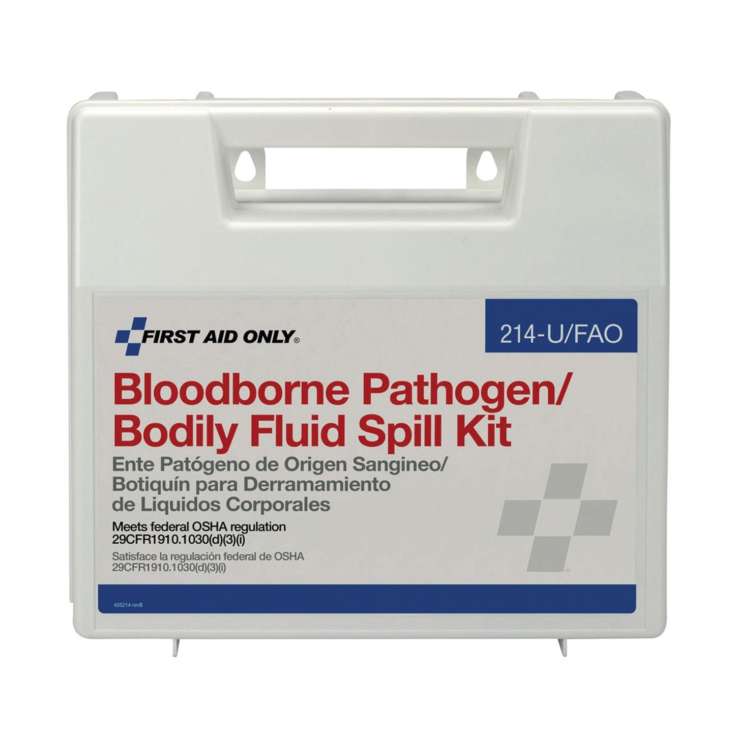 SPILL KIT, BODY FLUID & BBP 24PC (10/CS) 1/EACH -214-U/FAO