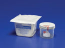 SPECIMEN CONTAINER, 4½ OZ, GRADUATED, WIDE MOUTH, NON-STERILE, NO CAPS, 500/CS, SOLD AS CASE CARDINAL 261