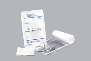 SUTURE REMOVAL KIT, INCLUDES: 4.5" IRIS SCISSOR WITH POINT PROTECTOR, 4.75" ADSON SERRATED FORCEP WITH POINT PROTECTOR, 2" X 2" 8-, SOLD AS CASE MEDIC