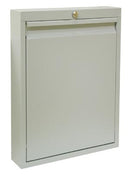 FULL SIZE WALL DESK, MANUAL CLOSE DOOR & FLAT KEY, LIGHT GREY, 23¾'H X 30"W X 4"D, SOLD AS EACH OMNIMED, 94