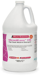 HIGH-SUDS NEUTRAL LIQUID DETERGENT, GALLON, FOR MANUAL & AUTOMATIC WASH, 4/CS, SOLD AS CASE MICRO-SCIENTIFIC, 10000337