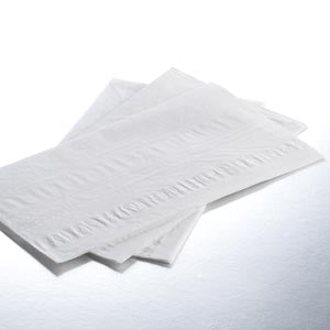 BREAST DRAPE, 24" X 40", WHITE, 2-PLY, 200/CS, SOLD AS CASE GRAHAM 51
