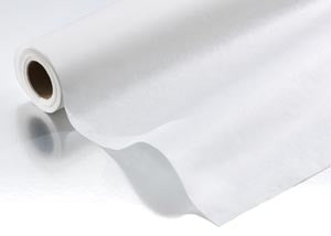 STANDARD TABLE PAPER, 24" X 125 FT, CREPE FINISH, WHITE, 12/CS, SOLD AS CASE GRAHAM 51
