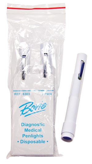 Aspen Surgical Diagnostic Light Exam Kits Penlight W/Cobalt Blu Filterdisp 3/Pk -6303