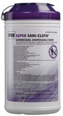 GERMICIDAL DISPOSABLE WIPE, LARGE, INDIVIDUAL, BOXED, 5" X 8", 50/BX, 10 BX/CS, SOLD AS CASE PDI 106