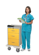 MINI TOWER, 5 DRAWER, DRAWER CONFIGURATION: 3", 6", 9", BREAKAWAY LOCK, 37¾"H X 24¾"D X 24½"W, SOLID RED, SOLD AS EACH LAKESIDE 69