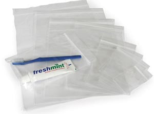 RECLOSABLE CLEAR BAG, 2 MIL, 16" X 18", 100/BG, 5 BG/CS, SOLD AS CASE NEW 10000285
