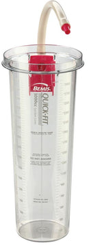 REUSABLE OUTER CANISTER, 3000CC, BUILT-IN STOPCOCK, PINK BRACKET, SOLD AS EACH BEMIS 17