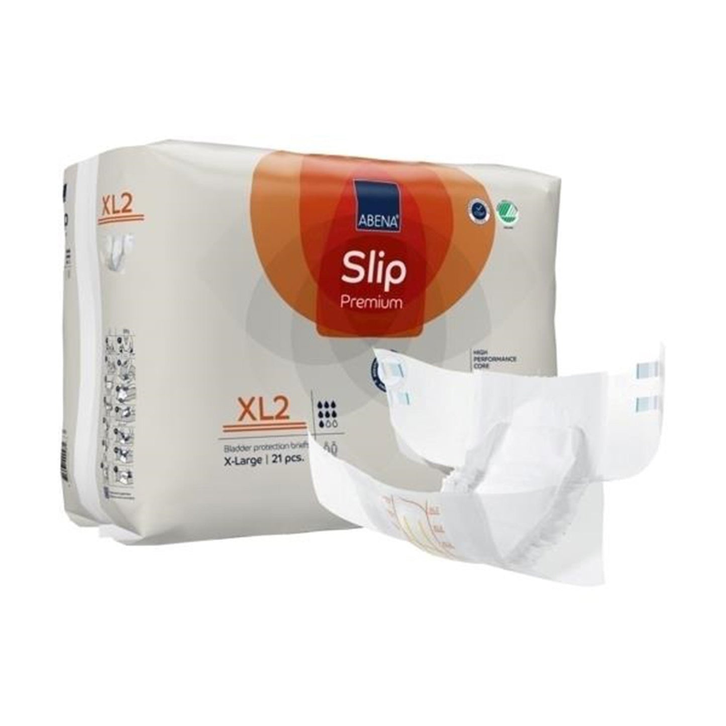 Abena Slip Premium XL2 Incontinence Brief, X-Large 84/CASE -1000021293