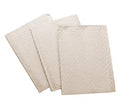 TOWEL, 3-PLY, TISSUE/ POLYBACKED, WHITE, RIB EMBOSSED, 13" X 18", 500/CS, SOLD AS CASE TIDI 203