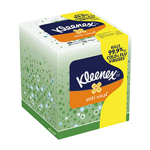 KLEENEX® JR. FACIAL TISSUE, 8.4" X 5.8", 2-PLY, WHITE, 48 SHEETS/CTN, 64 CTNS/CS, SOLD AS CASE KIMBERLY-CLARK 10001057