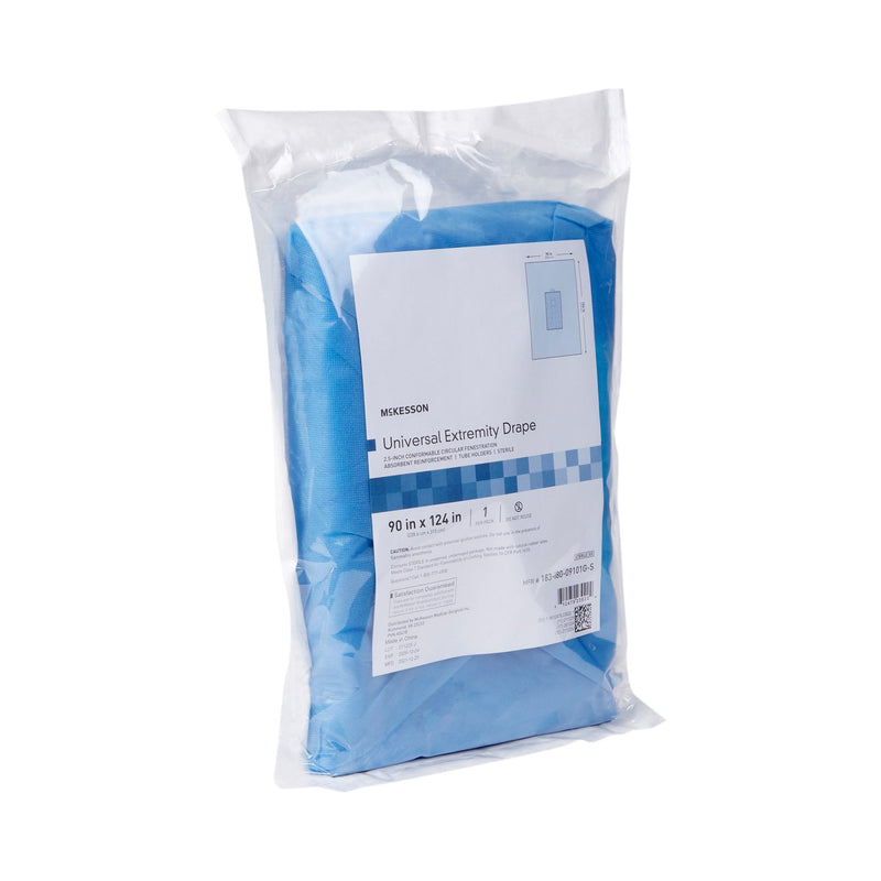 McKesson Sterile Universal Extremity Drape, 90 x 124 Inch