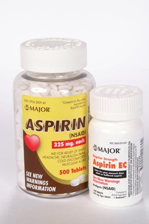 ASPIRIN, 81MG, ECD TAB, 1000S, NDC
