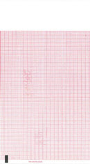 Graphic Controls Cardiology Chart Paper Chart Paper, Mortara 9100-008, 8.465" X 200 Ft, Red Grid, 50/Cs -7G30707692 - BriteSources