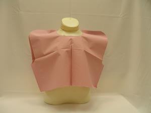 EXAM CAPE, 30" X 21", WHITE, T/P/T, 100/CS, SOLD AS CASE TIDI 203