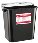 Bemis Hazardous Rcra Waste Containers Waste Container, 8 Gal, Gasketed Hinged, Clear Lid, 10/Cs -5008 070 - BriteSources
