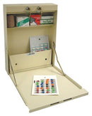 CABINET, STANDARD SIZE DOUBLE LOCK, BEIGE, 18"H X 14"W X 3½"D, SOLD AS EACH OMNIMED, 94