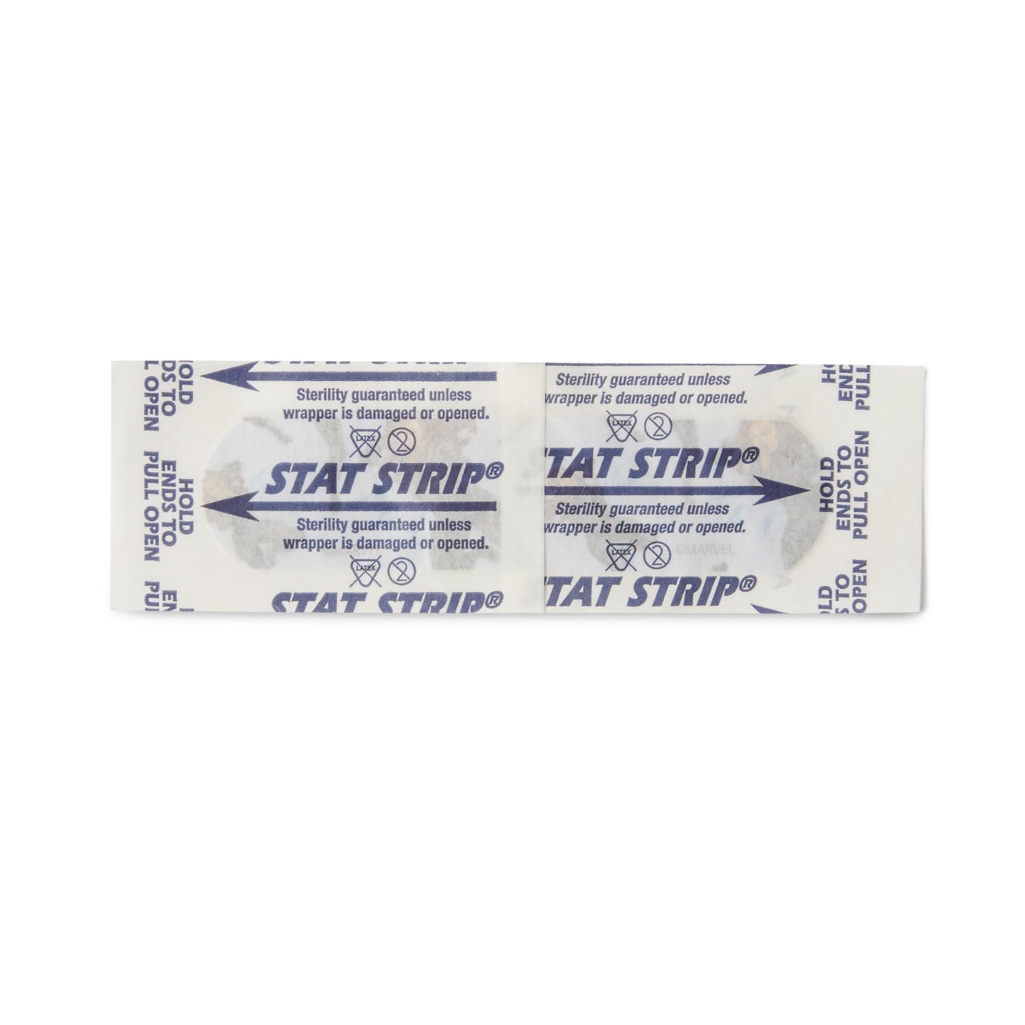 American White Cross Stat Strip Ant-Man / Hulk / Black Widow Adhesive Strip,  x 3 Inch 1/BOX -1087937