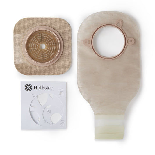 New Image™ Two-Piece Drainable Clear Ileostomy / Colostomy Kit, 12 Inch Length, 2 Inch Flange 5/BOX -19004