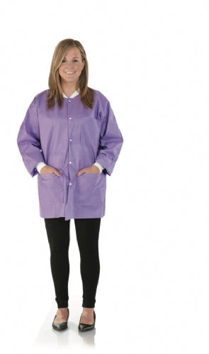 Medicom Safewear Protective Apparel Jacket Safewear Plum Purp Md12/Bg