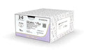 SUTURE, ETHIGUARD BLUNT POINT, SIZE 1, 8-18", UNDYED BRAIDED, NEEDLE CTB-1, ½ CIRCLE, 1 DZ/BX, SOLD AS BOX ETHICON 243