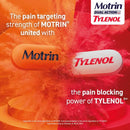 J&J Motrin Caplet Motrin W/Tylenol 80Ct3/Pk 8Pk/Cs -031180 - BriteSources
