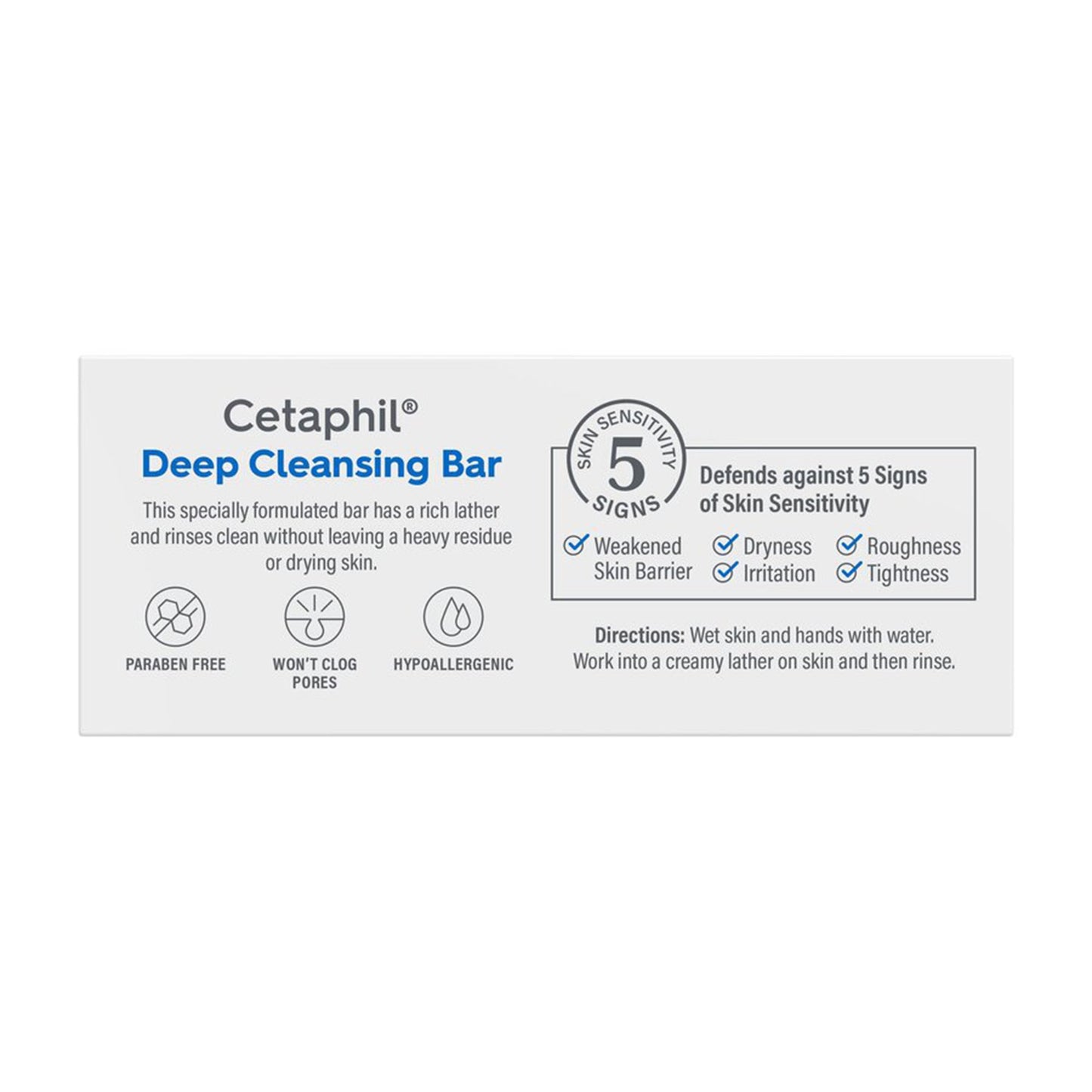 CETAPHIL, BAR DEEP CLEANSING 4.5OZ