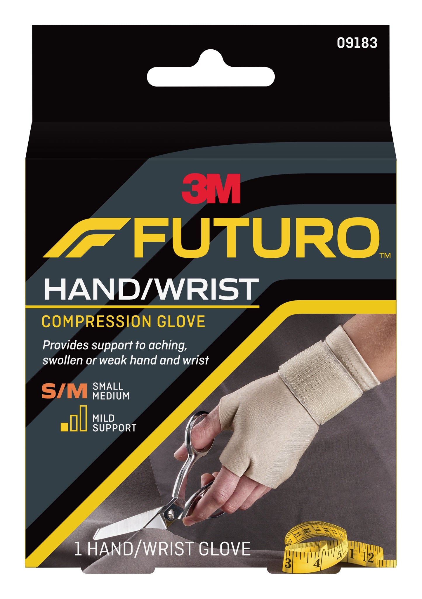 3M™ Futuro™ Support Glove, Fingerless, Ambidextrous 1/EACH -09183ENR