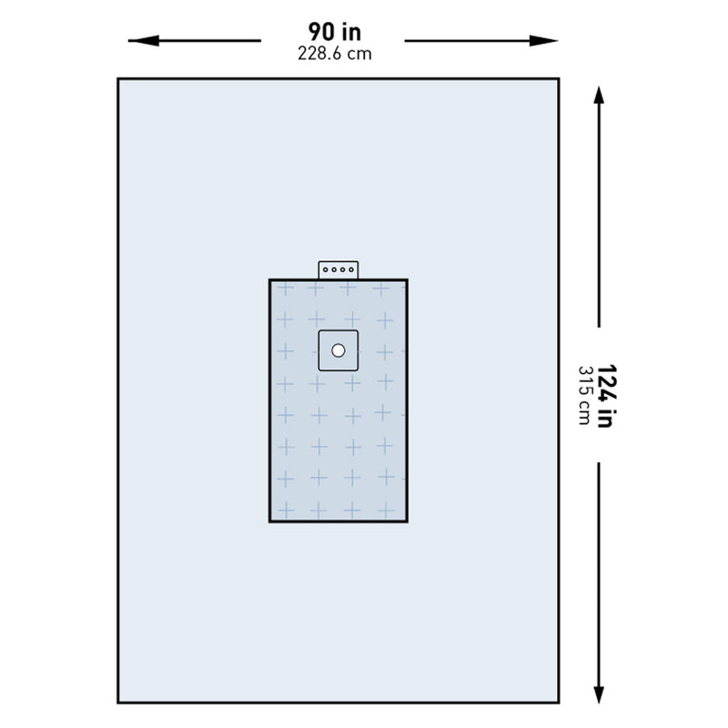 McKesson Sterile Universal Extremity Drape, 90 x 124 Inch