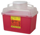 SHARPS COLLECTOR, 14 QT, CLEAR TOP, FUNNEL CAP, 20/CS, SOLD AS CASE BD 209