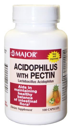 ACIDOPHILUS W/PECTIN CAPS, 100S, NDC