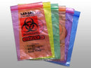 2-WALL SPECIMEN TRANSFER BAG, RECLOSABLE, BIOHAZARD, 2 MIL, 12" X 15", 1000/CS, SOLD AS CASE LK 10000874