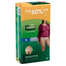 UNDERWEAR, MAXIMUM ABSORBENCY, LARGE, WOMEN, BLUSH, 28/PK, 2 PK/CS, SOLD AS CASE KIMBERLY-CLARK 269