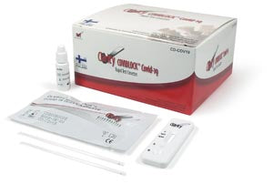 COVID19 ANTIGEN RAPID TEST KIT, CLARITY, NASAL SWAB SAMPLE, 15-MINUTE RESULT TIME.,510 CLEARED, CLIA WAIVED, 20/BX, SOLD AS BOX CLARITY 10001124
