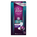 POISE EXTRA COVERAGE PAD, FRESH PROTECTION, LONG, 22/PK, 2PK/CS, SOLD AS CASE KIMBERLY-CLARK 269
