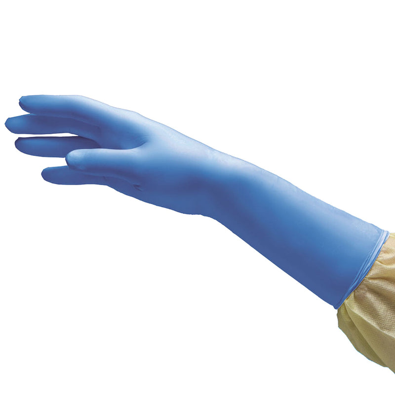 NitriDerm® EC Nitrile Extended Cuff Length Exam Glove, Large, Blue