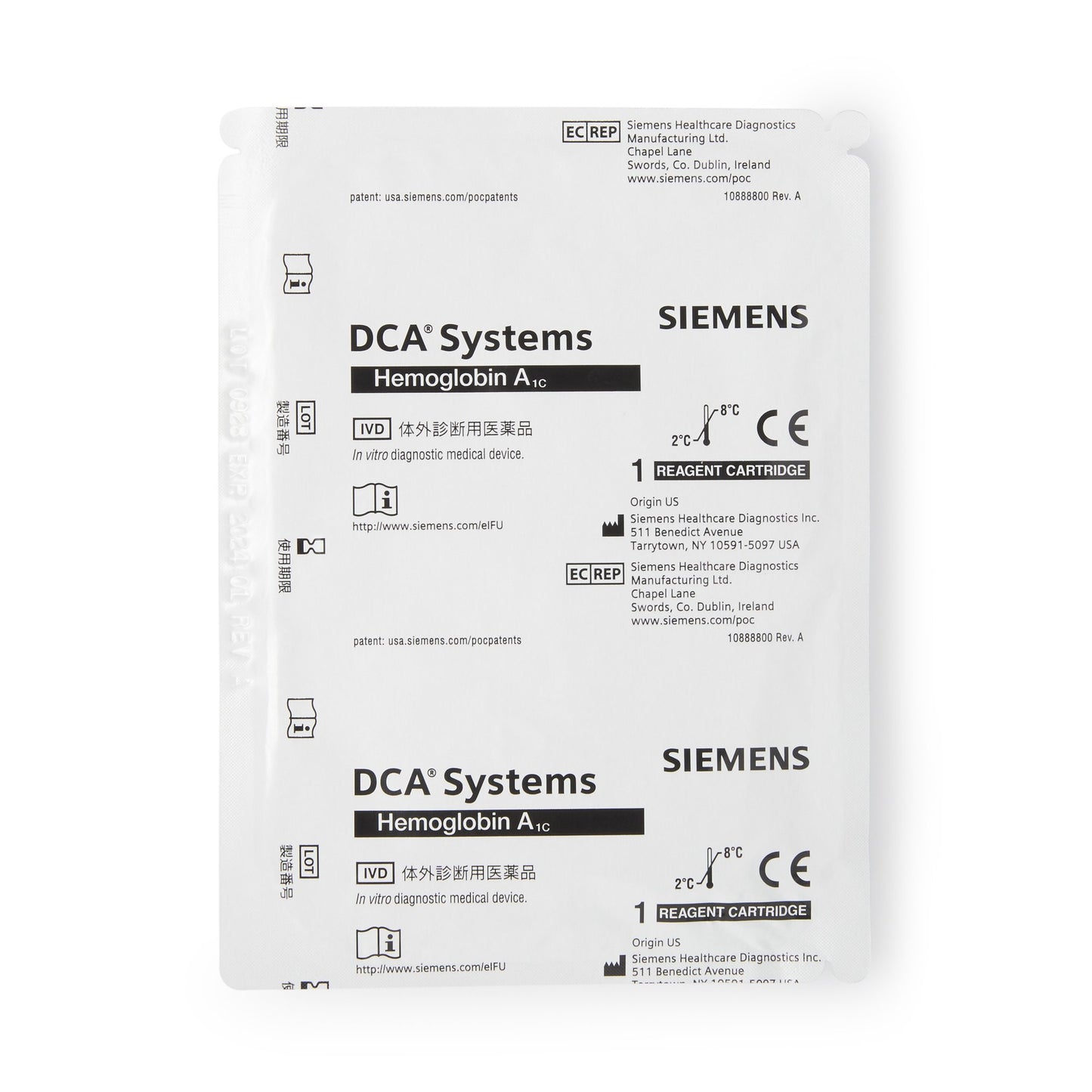 DCA™ Systems Diabetes Management HbA1c Test Kit 4/CASE -10311134