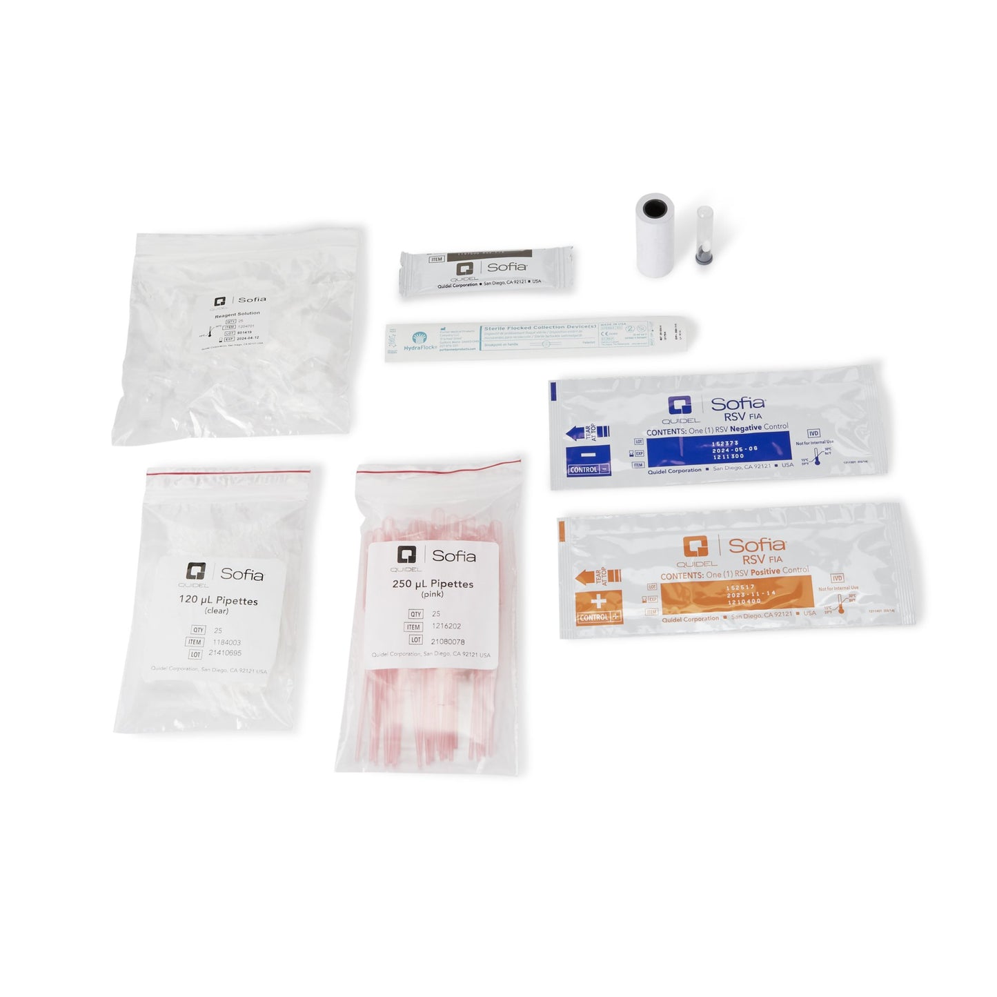 Sofia RSV FIA Respiratory Syncytial Virus Fluorescence Immunoassay (FIA) Respiratory Test Kit 25/KIT -20260